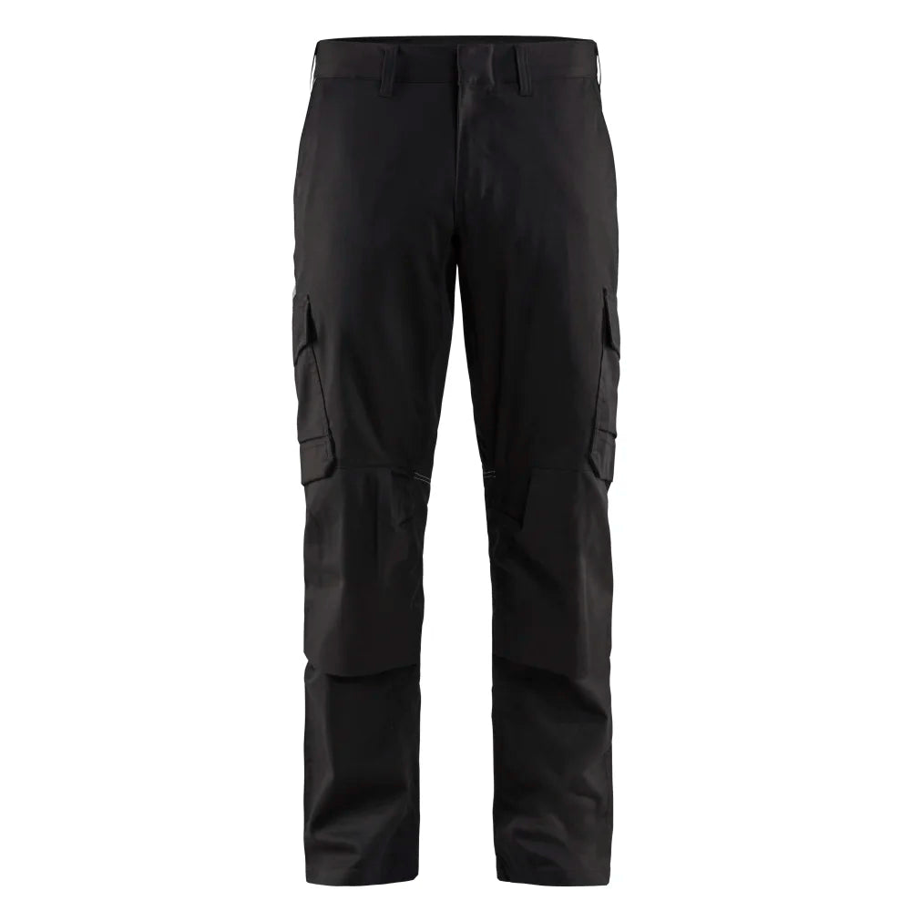 Blaklader 1448 1832 Industrie Werkbroek Stretch Met Kniezakken Zwart