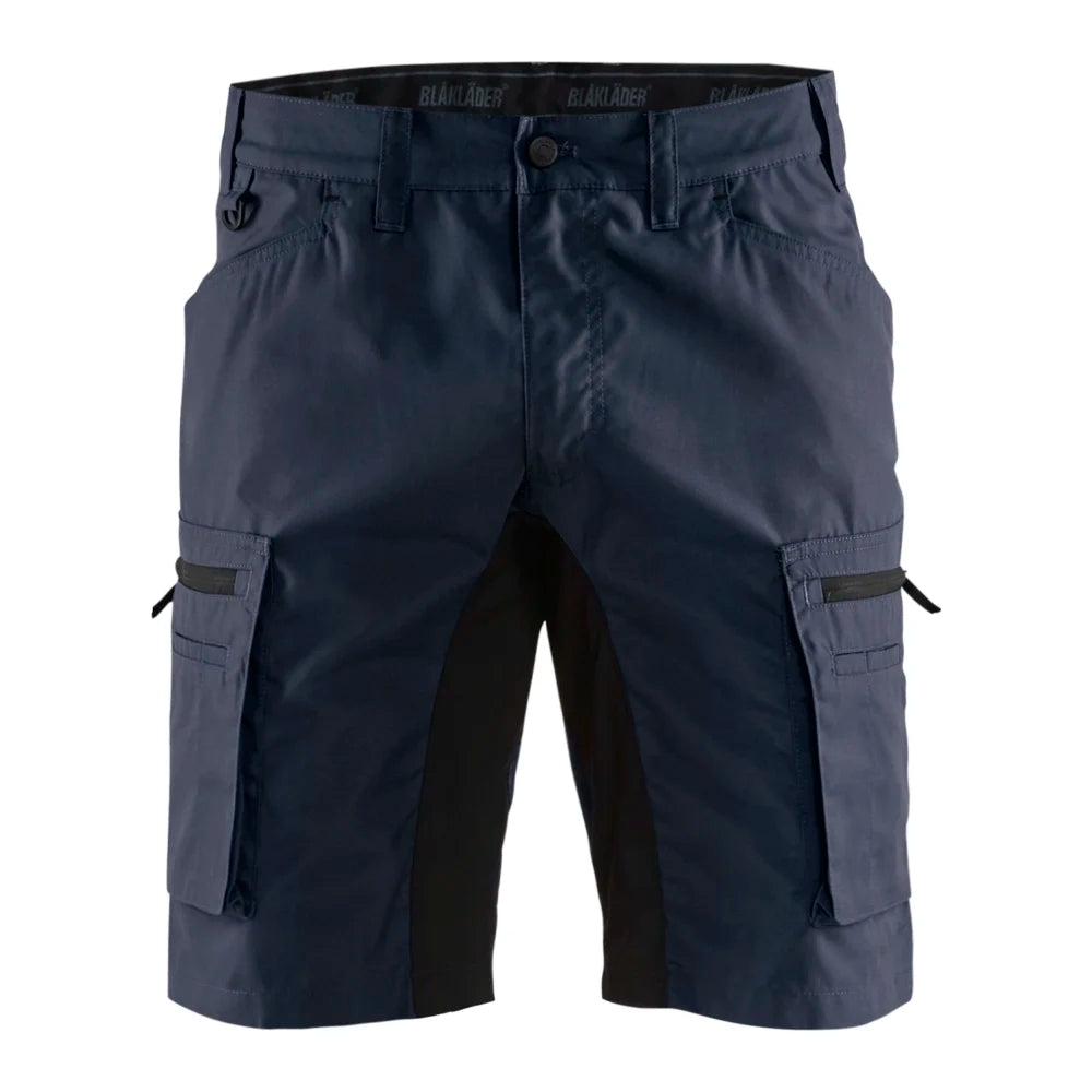 Blaklader 1449 1845 Service Short Stretch Donker Marineblauw Zwart