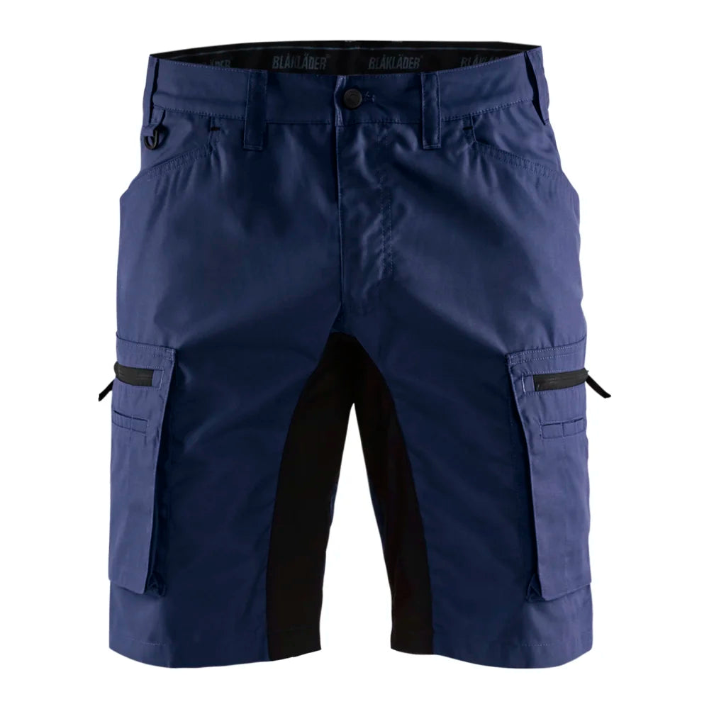 Blaklader 1449 1845 Service Short Stretch Marineblauw Zwart