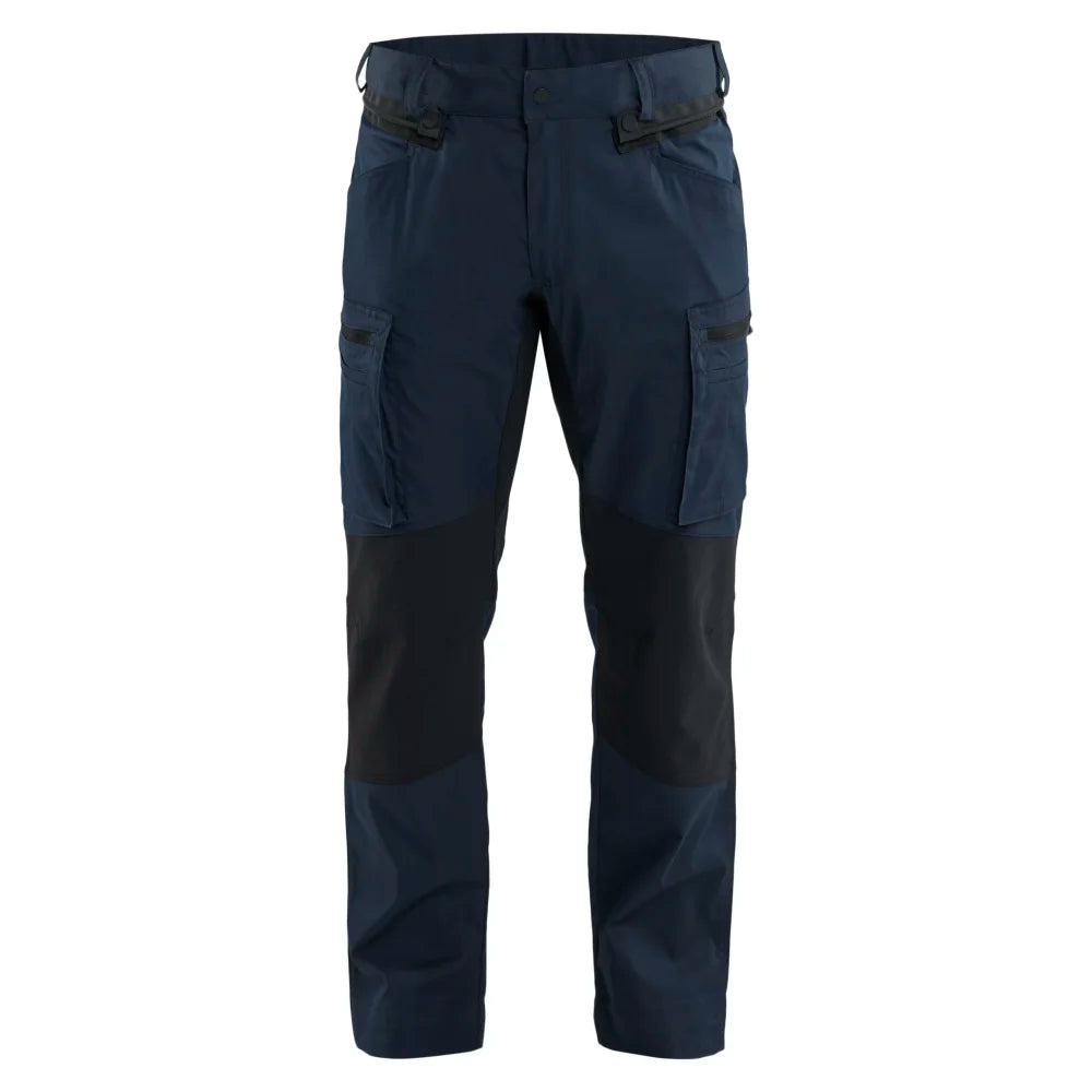 Blaklader 1453 1847 ToolRig Service Werkbroek Stretch Donker Marineblauw Zwart