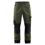 Blaklader 1454 1835 Garden Werkbroek Army Groen Zwart
