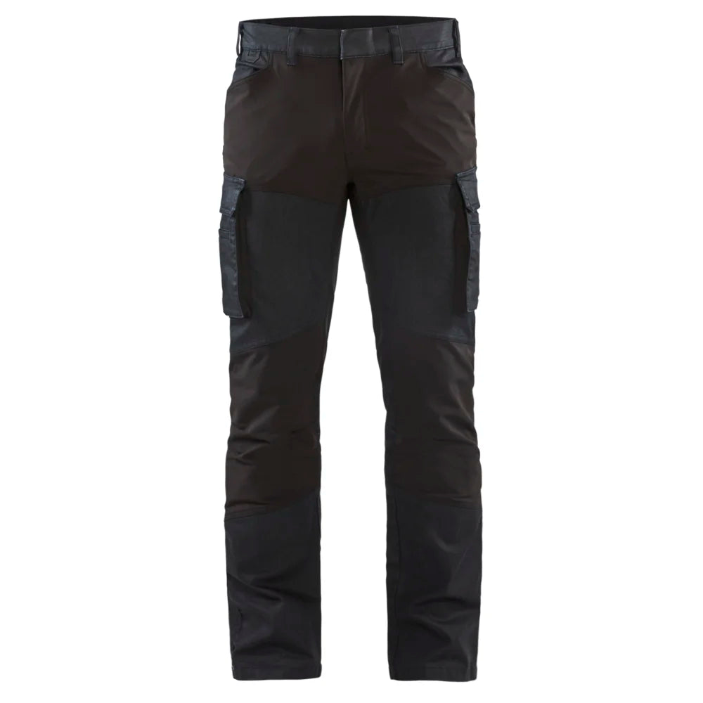 Blaklader 1457 1147 Service Werkbroek Denim Stretch Marineblauw Zwart