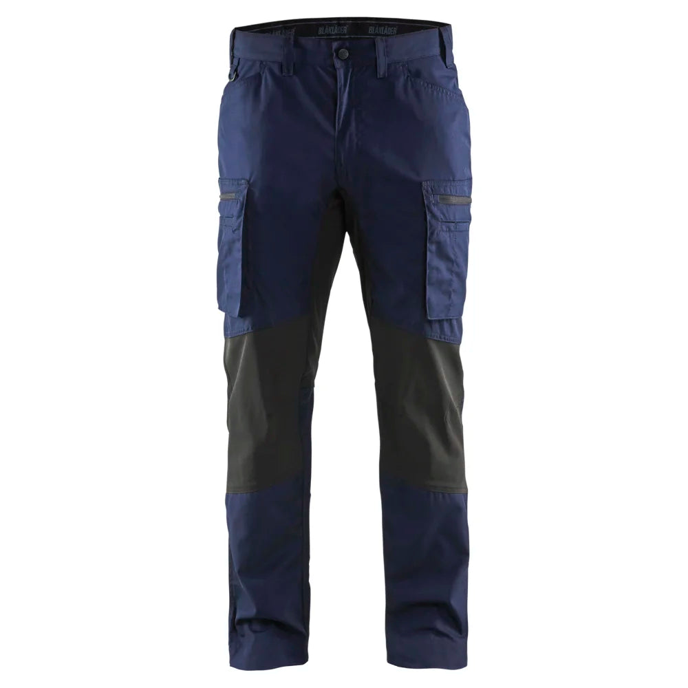 Blaklader 1459 1845 Service Werkbroek Stretch Marineblauw Zwart