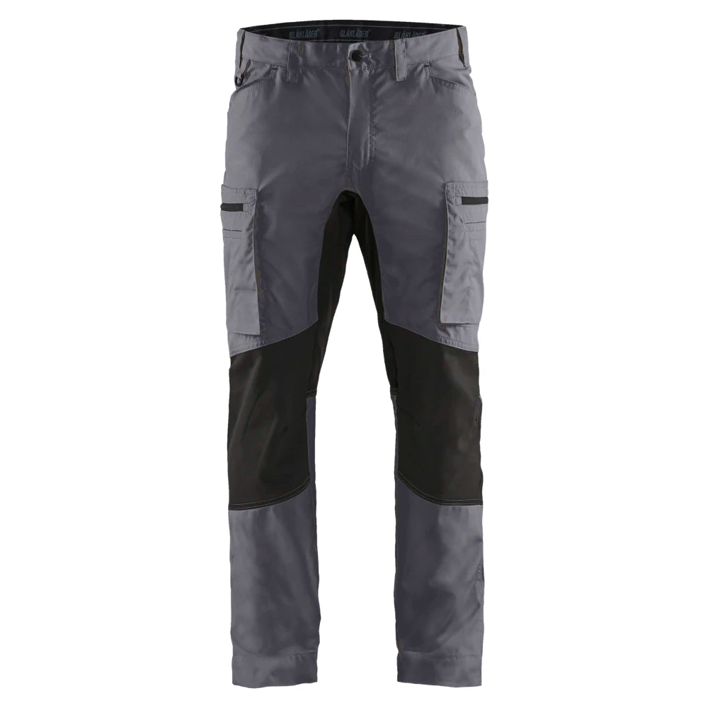 Blaklader 1459 1845 Service Werkbroek Stretch Medium Grijs Zwart