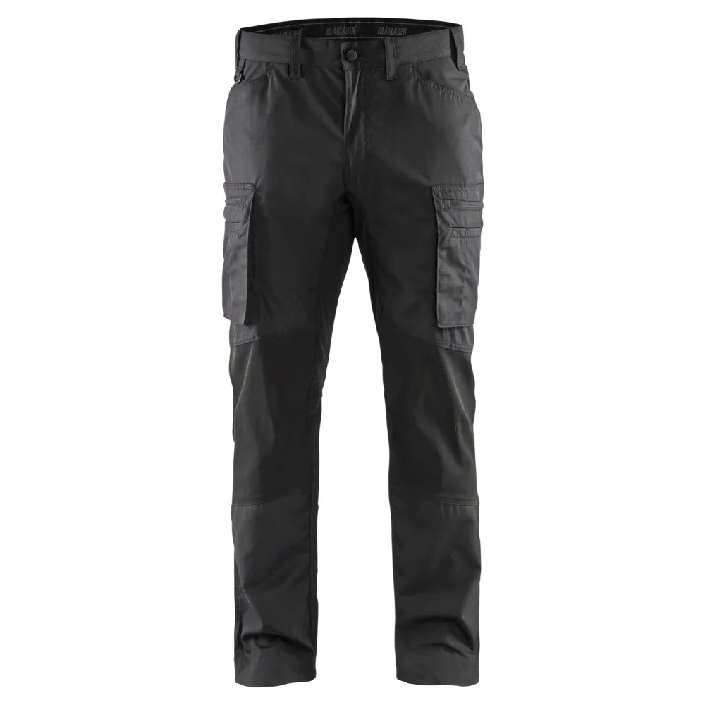 Blaklader 1459 1845 Service Werkbroek Stretch Donkergrijs Zwart