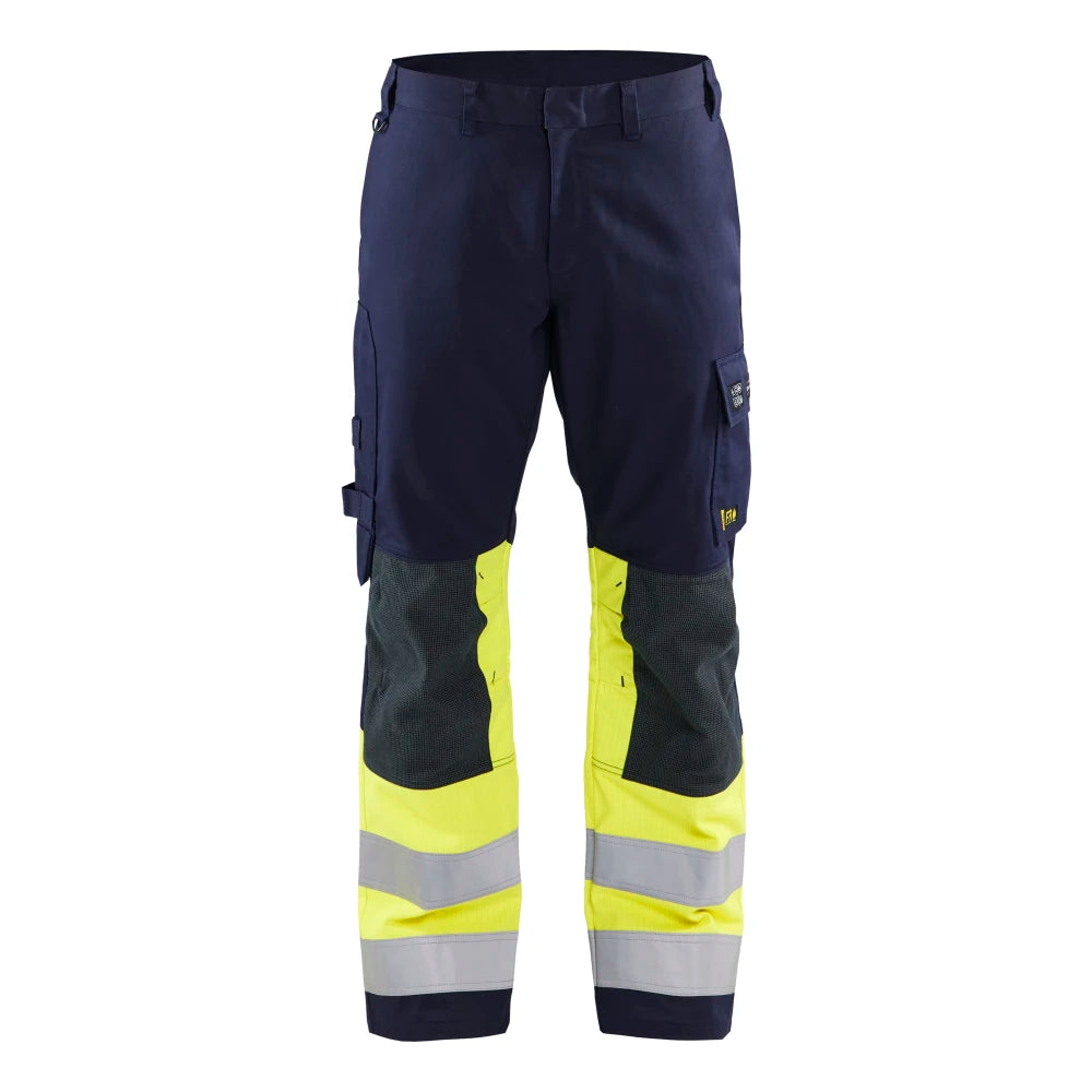 Blaklader 1478 1514 Multinorm Werkbroek Marine High Vis Geel