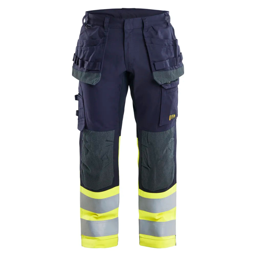 Blaklader 1487 1512 Multinorm Werkbroek Stretch Inherent Marine High Vis Geel