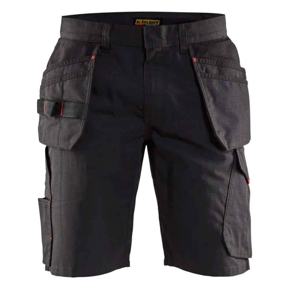 Blaklader 1494 1330 Service Short Met Gereedschapszakken Zwart Rood