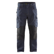 Blaklader 1497 1141 Service Werkbroek Denim Marineblauw Zwart