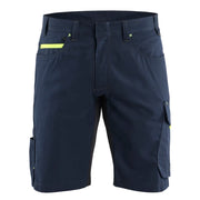 Blaklader 1499 1330 Service Short Donker Marineblauw High Vis Geel
