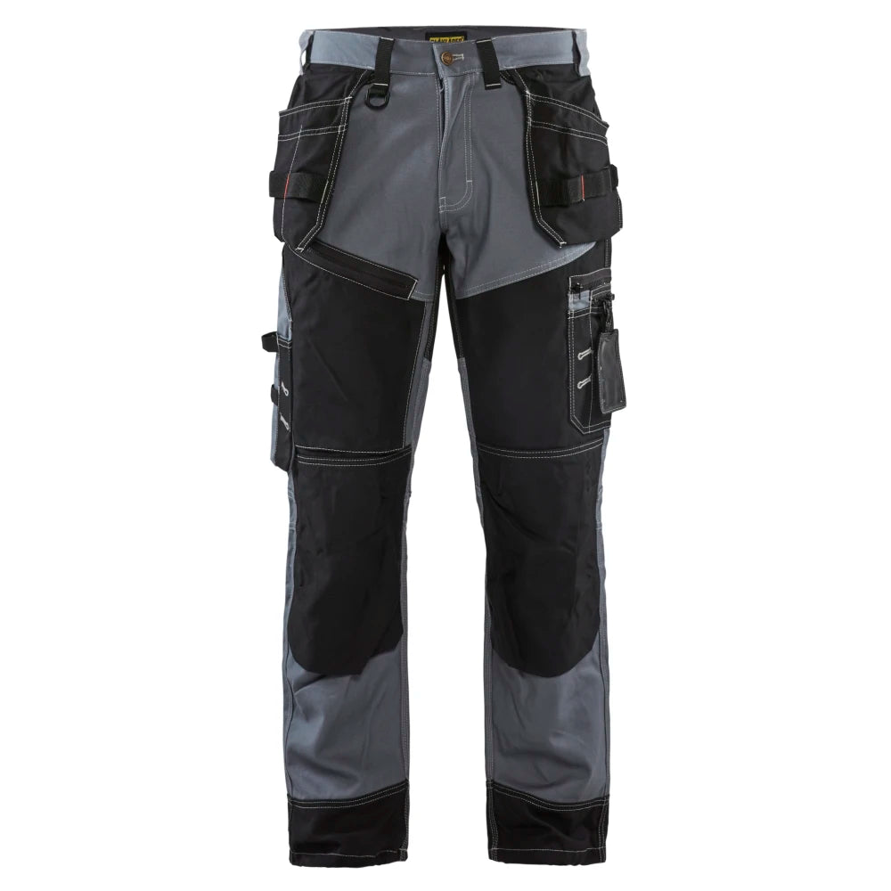 Blaklader 1500 1370 Werkbroek X1500 Katoen Grijs Zwart