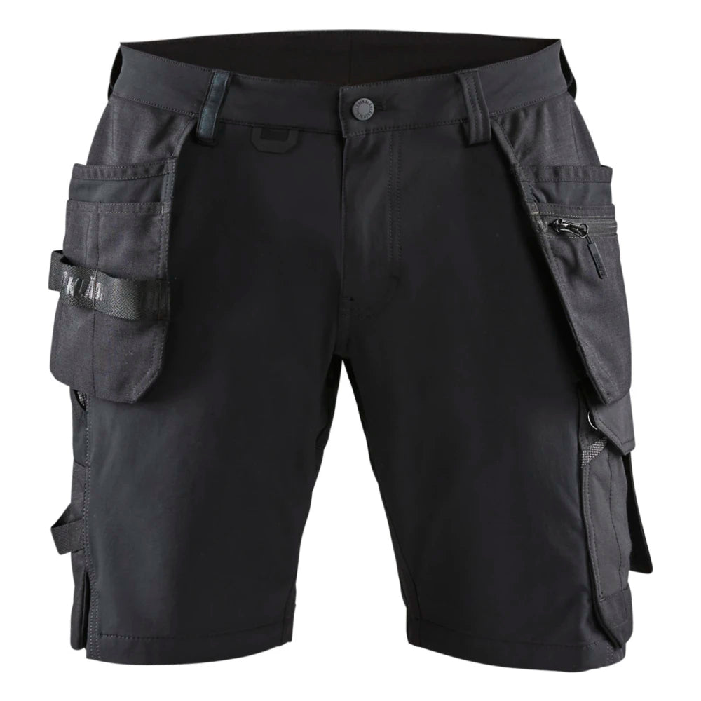 Blaklader 1520 1645 Short 4-Weg Stretch Zwart Donkergrijs