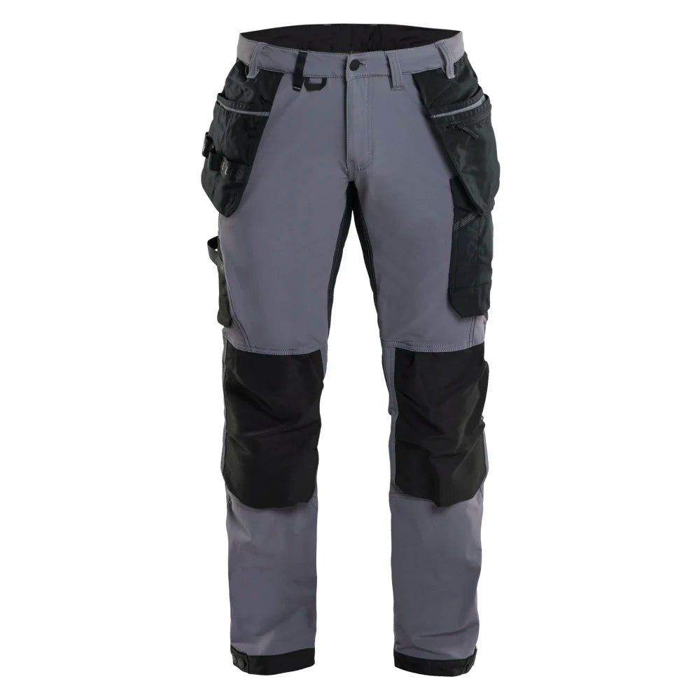 Blaklader 1522 1645 Werkbroek 4-Weg Stretch Medium Grijs Zwart