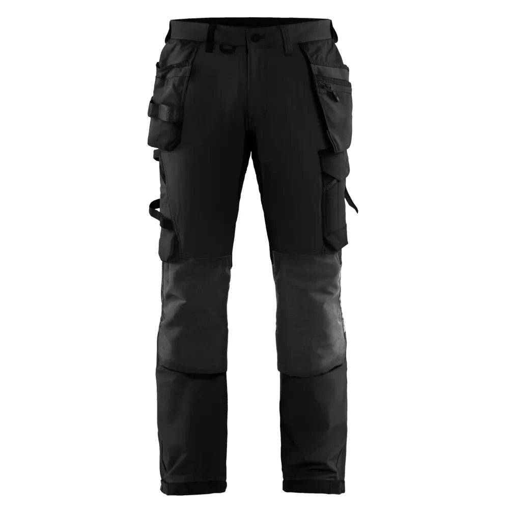 Blaklader 1522 1645 Werkbroek 4-Weg Stretch Zwart Donkergrijs