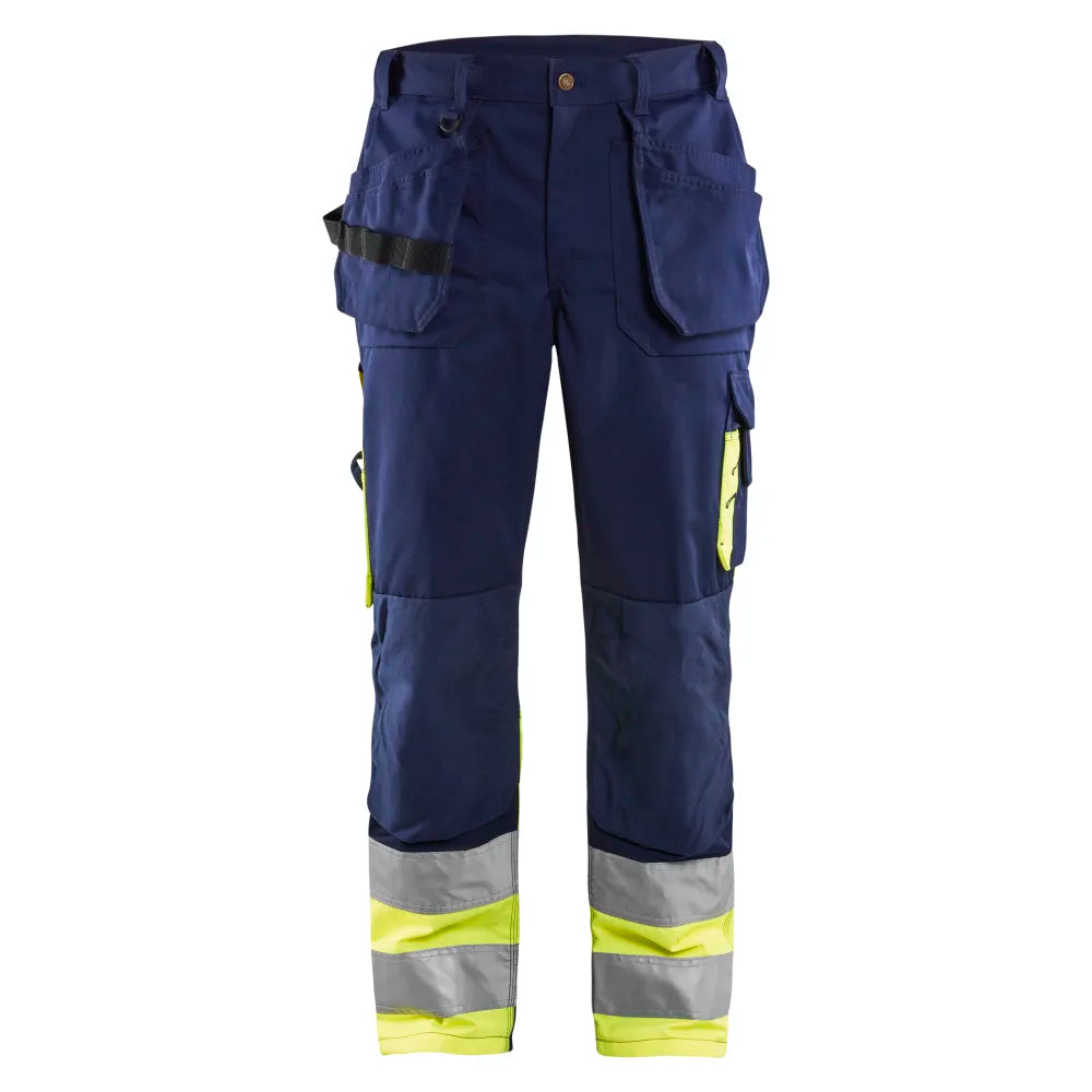 Blaklader 1529 1370 High Vis Werkbroek Marine High Vis Geel