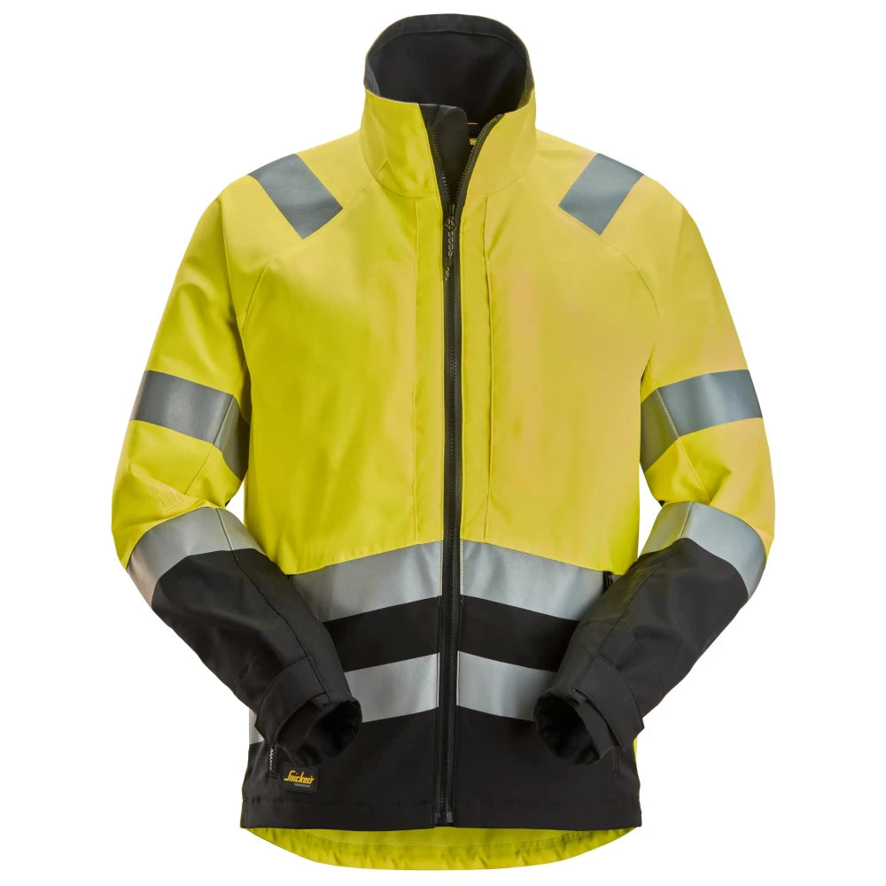 Snickers 1532 High-Vis Werkjas Klasse 2/3 6604 High Visibility Yellow Black