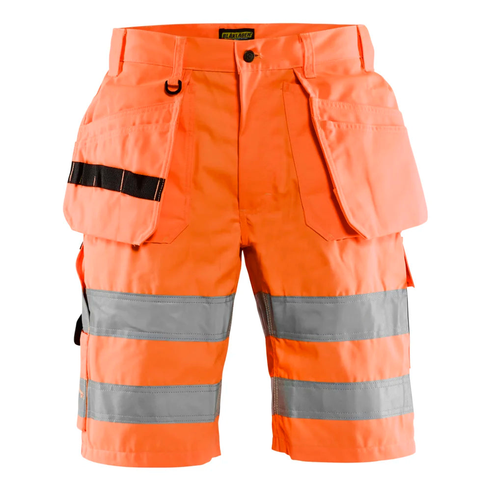Blaklader 1535 1811 High Vis Short Met Gereedschapszakken High Vis Oranje
