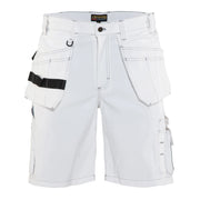 Blaklader 1536 1210 Schildersshort Met Gereedschapszakken Wit