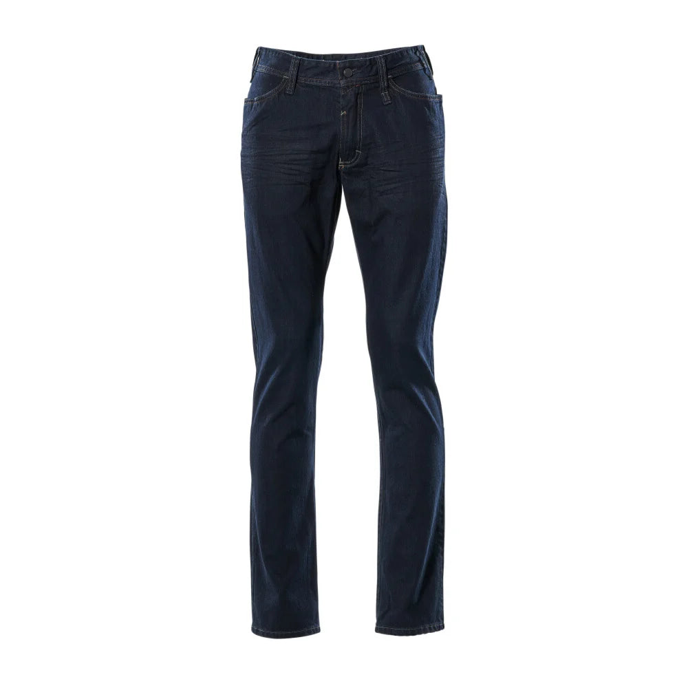 Mascot 15379-869 Jeans Gewassen Donkerblauw Denim