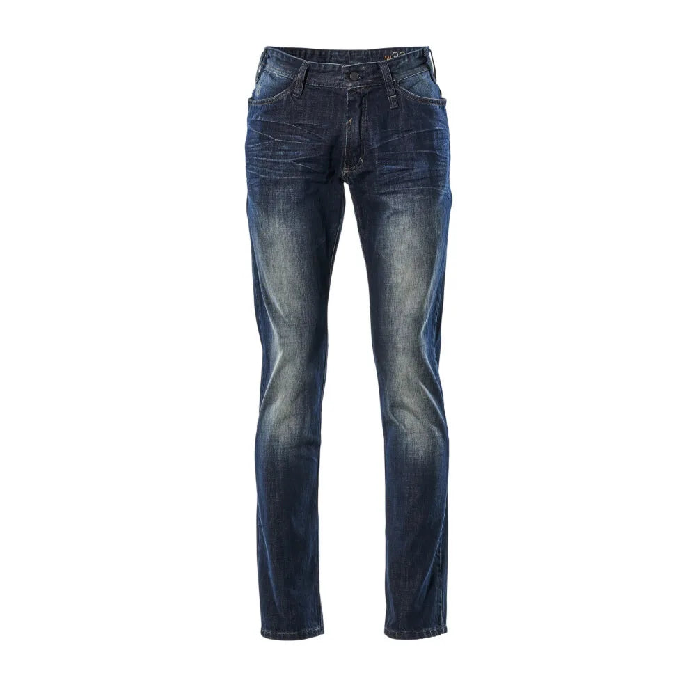 Mascot 15379-869 Jeans Gewassen Blauw Denim