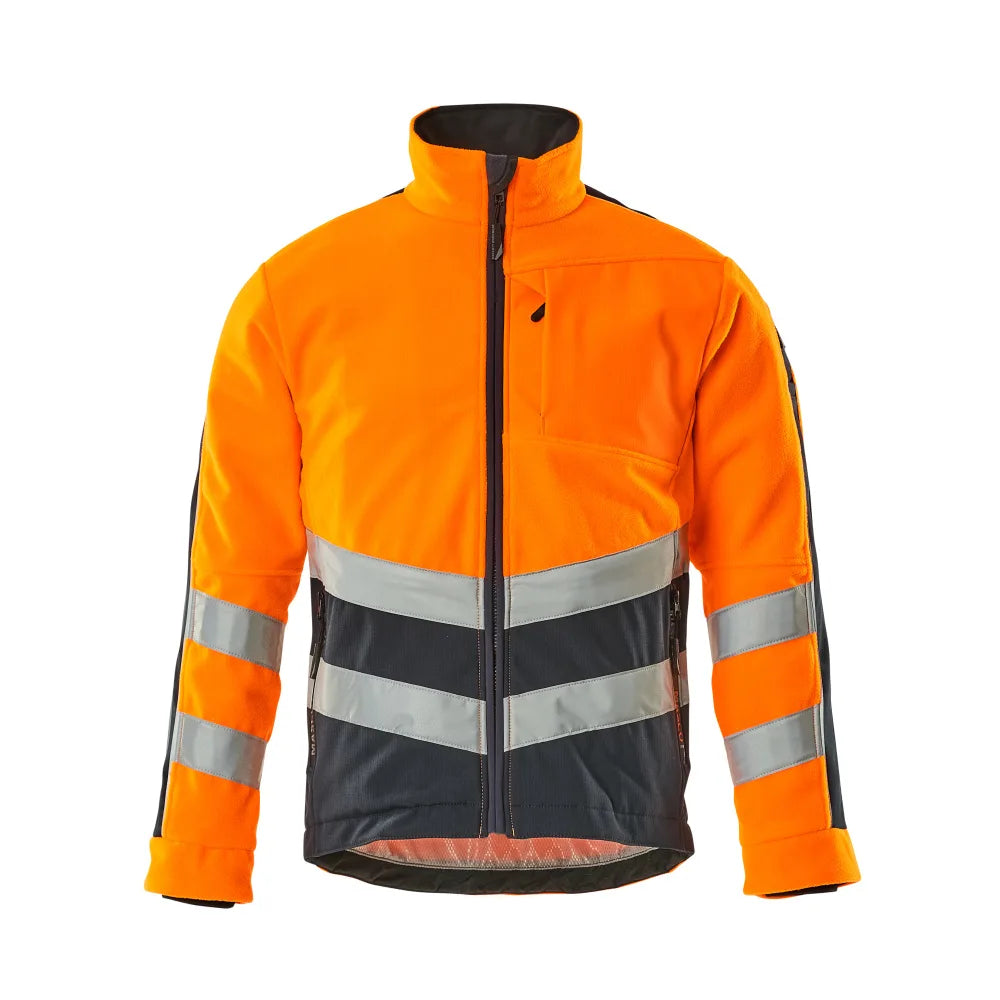 Mascot 15503-259 Fleece Jas High Vis Oranje Donkermarine
