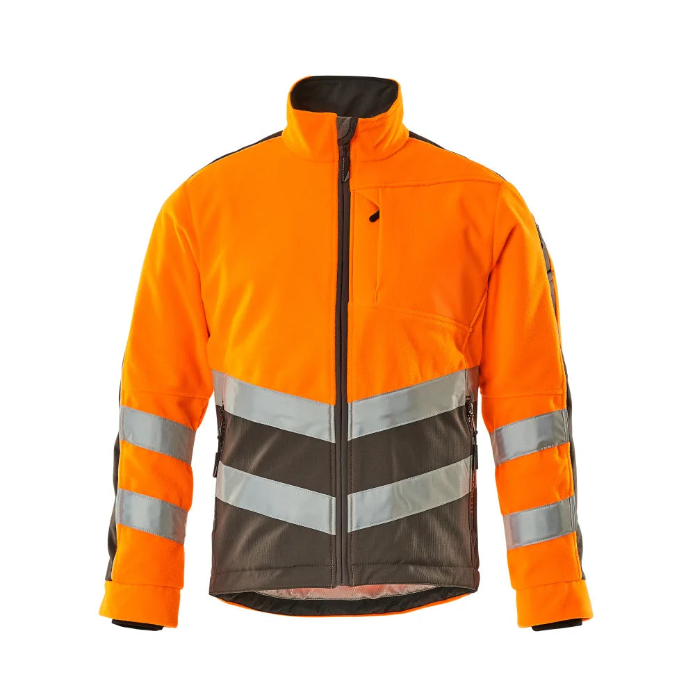 Mascot 15503-259 Fleece Jas High Vis Oranje Donkerantraciet