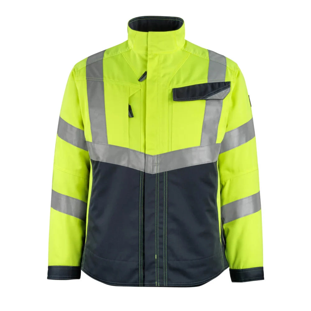 Mascot 15509-860 Jas High Vis Geel Donkermarine