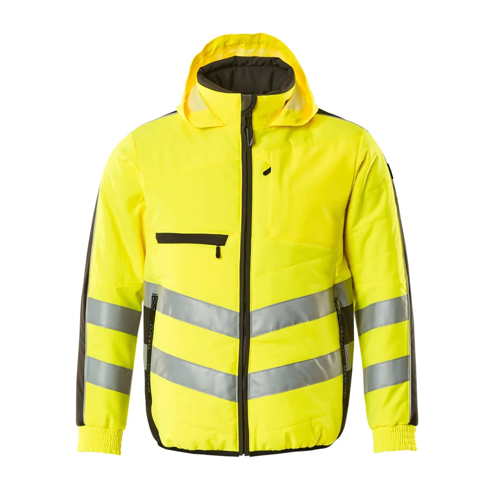 Mascot 15515-249 Jas High Vis Geel Donkerantraciet