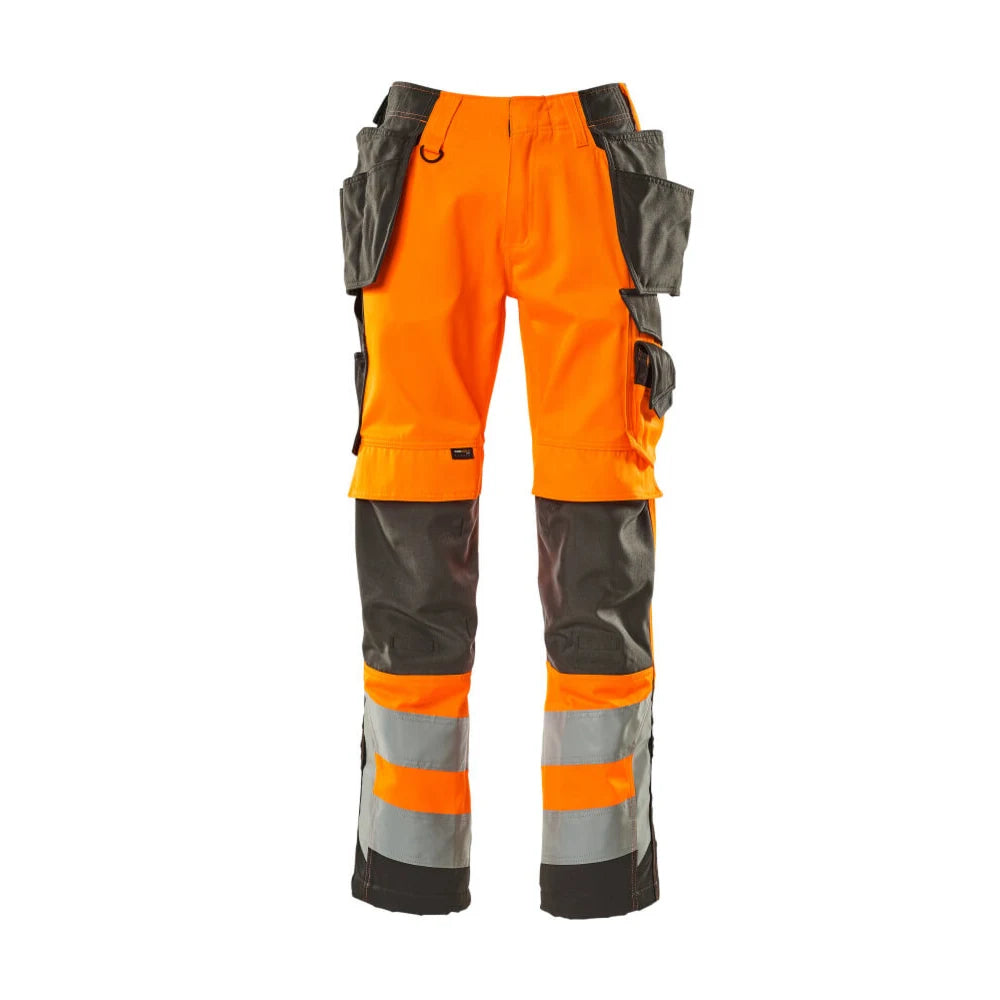 Mascot 15531-860 Broek Met Spijkerzakken High Vis Oranje Donkerantraciet