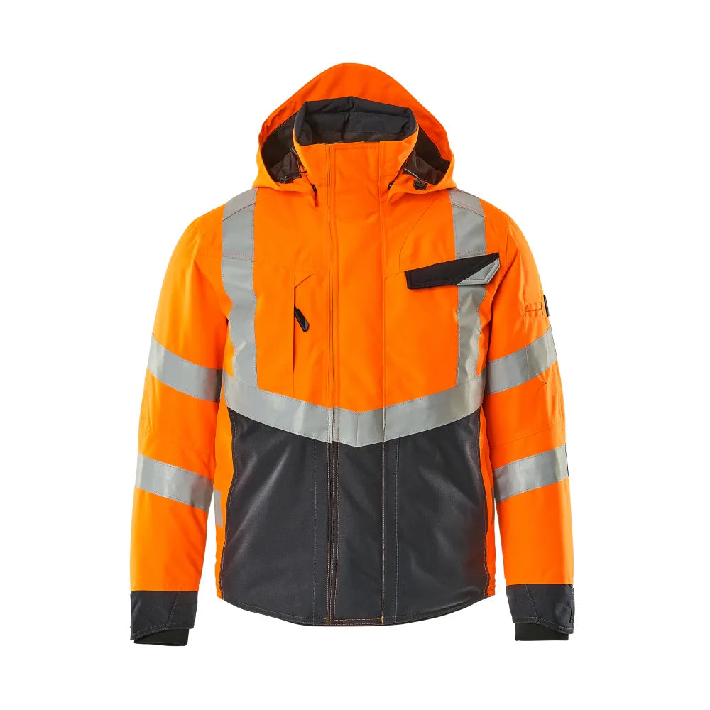 Mascot 15535-231 Winterjas High Vis Oranje Donkermarine