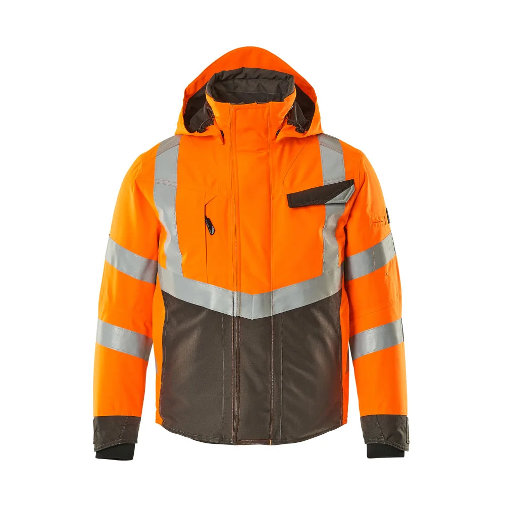 Mascot 15535-231 Winterjas High Vis Oranje Donkerantraciet