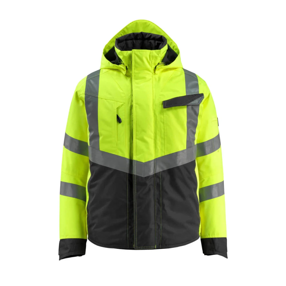 Mascot 15535-231 Winterjas High Vis Geel Zwart