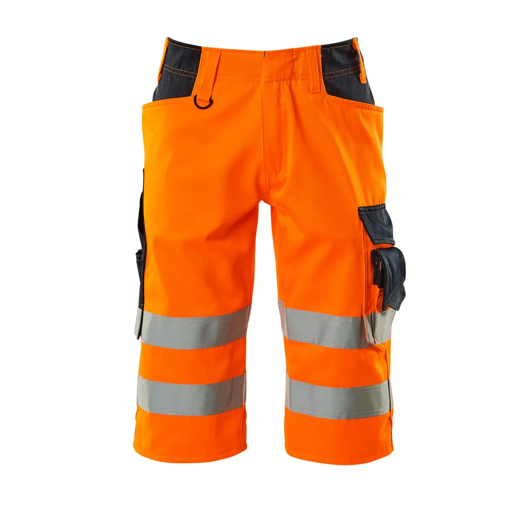 Mascot 15549-860 Shorts Lange High Vis Oranje Donkermarine