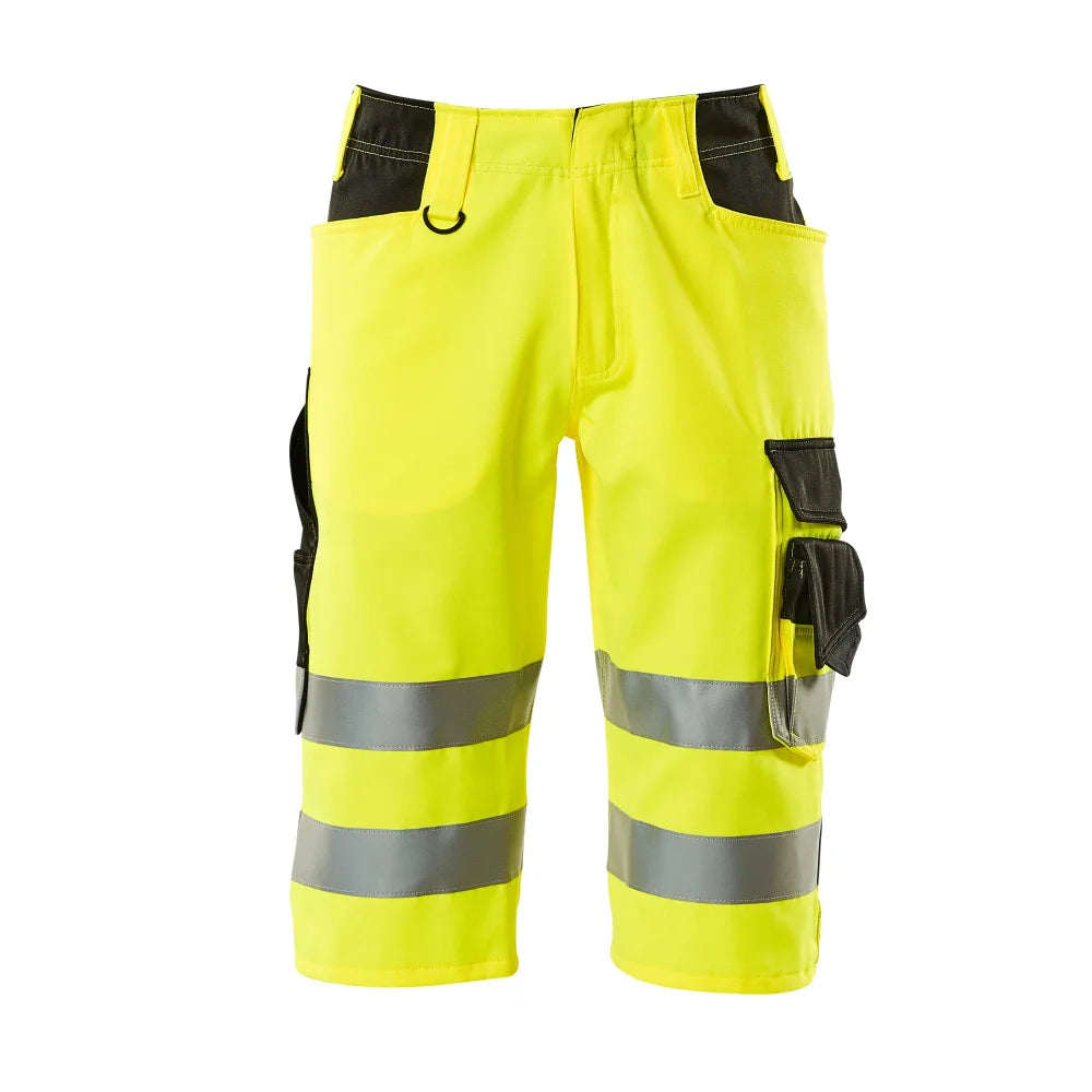 Mascot 15549-860 Shorts Lange High Vis Geel Zwart