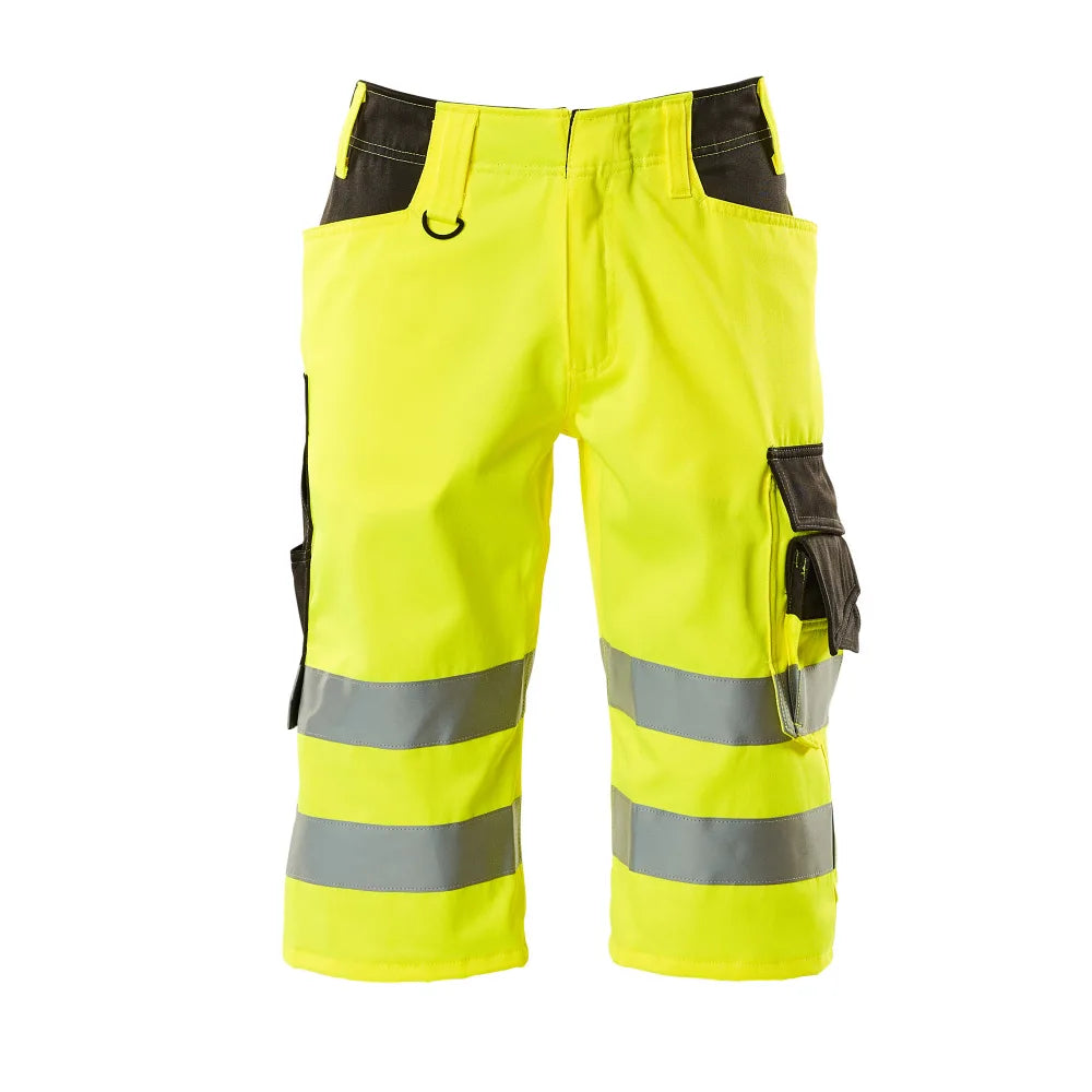 Mascot 15549-860 Shorts Lange High Vis Geel Donkerantraciet
