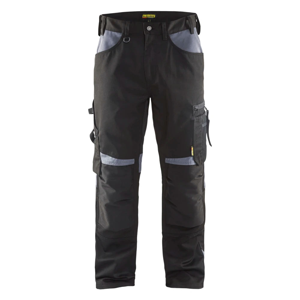 Blaklader 1556 1860 Werkbroek Zwart Grijs