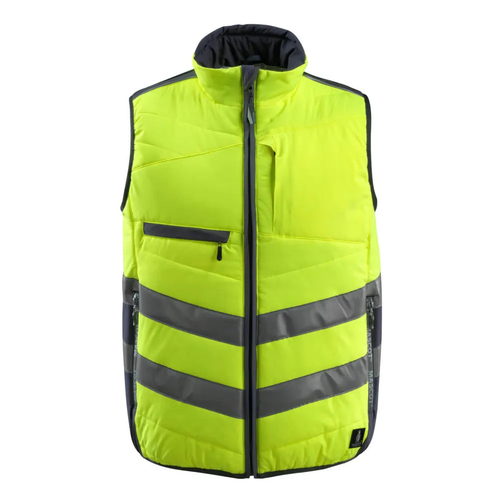 Mascot 15565-249 Wintervest High Vis Geel Donkermarine