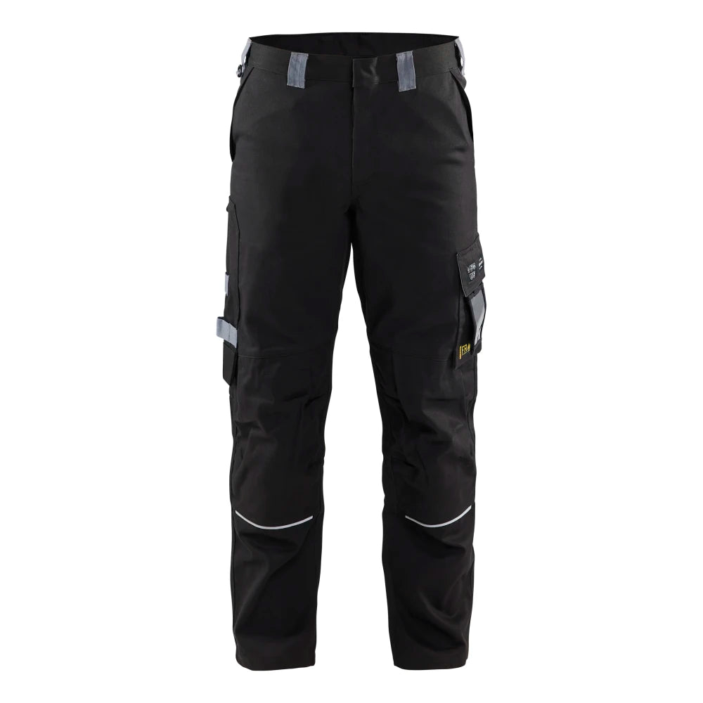 Blaklader 1561 1516 Vlamvertragende Werkbroek Zwart Grijs