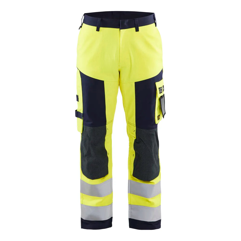 Blaklader 1578 1514 Multinorm Werkbroek High Vis Geel Marineblauw