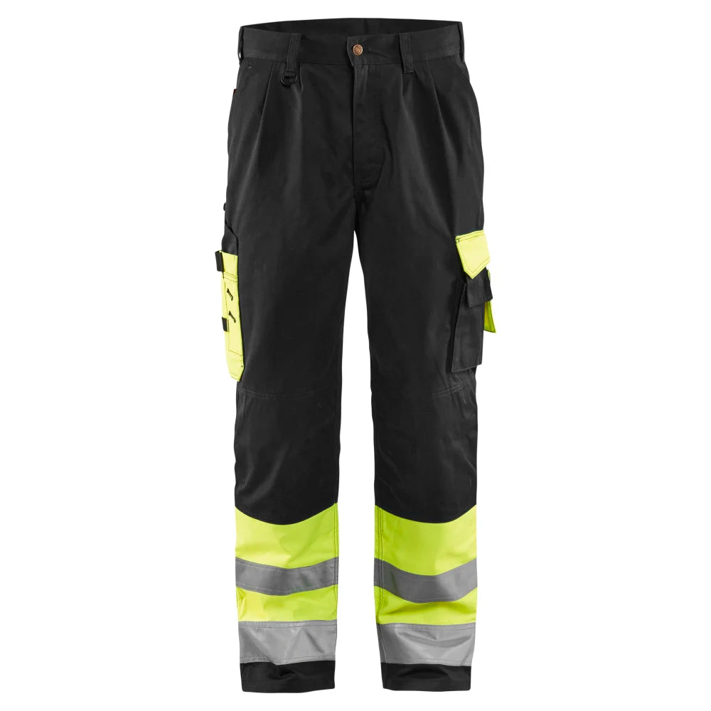 Blaklader 1584 1860 High Vis Werkbroek High Vis Geel Zwart