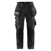Blaklader 1590 1343 Werkbroek Met Stretch En Gereedschapszakken Donkergrijs Zwart