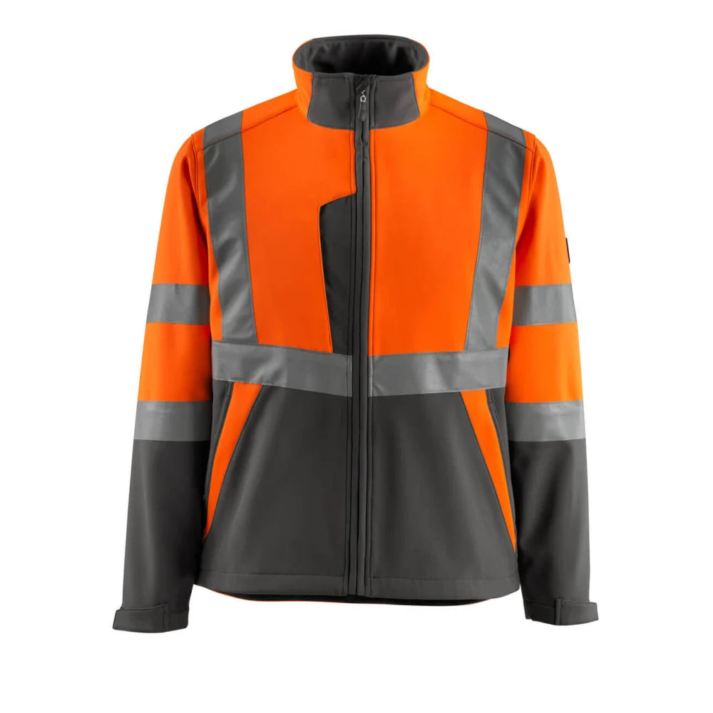 Mascot 15902-253 Softshell Jas High Vis Oranje Donkerantraciet