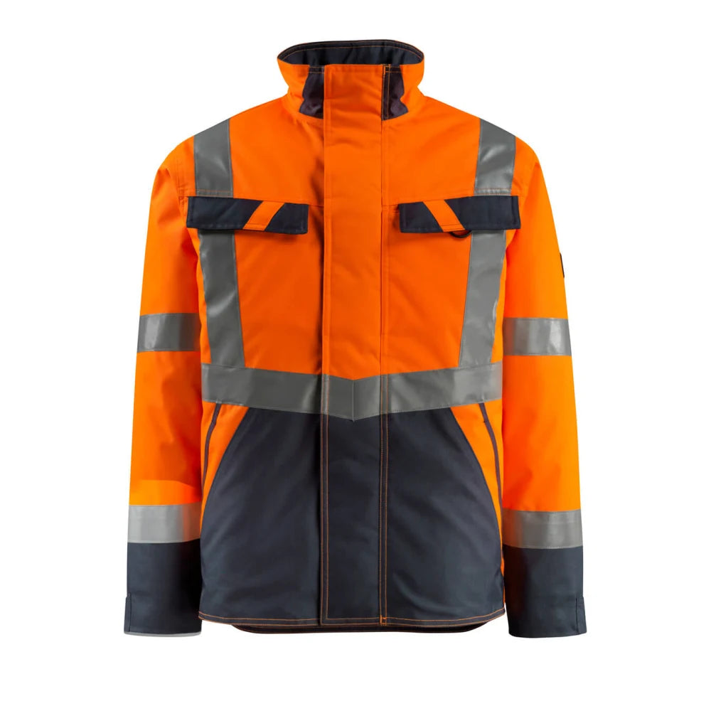 Mascot 15935-126 Winterjas High Vis Oranje Donkermarine