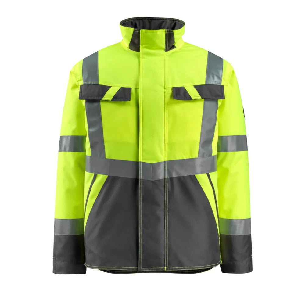 Mascot 15935-126 Winterjas High Vis Geel Donkerantraciet