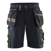 Blaklader 1598 1343 Short Met Stretch En Gereedschapszakken Donker Marineblauw Zwart