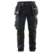 Blaklader 1599 1343 Werkbroek Met Stretch En Gereedschapszakken Donker Marineblauw Zwart