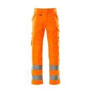 Mascot 16879-860 Broek Met Kniezakken High Vis Oranje