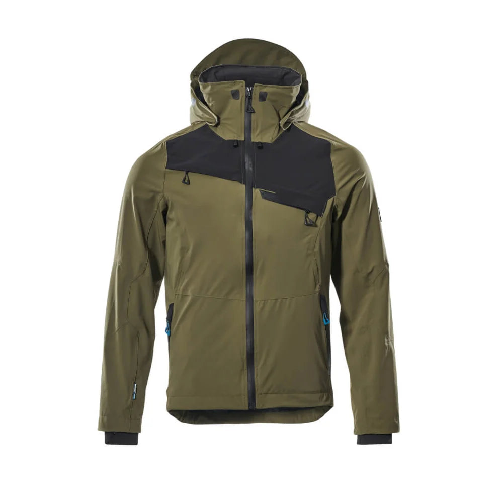 Mascot 17001-411 Shell Jas Mosgroen Zwart