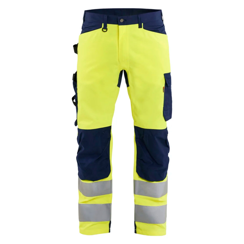 Blaklader 1703 1905 High Vis Werkbroek High Vis Geel Marineblauw