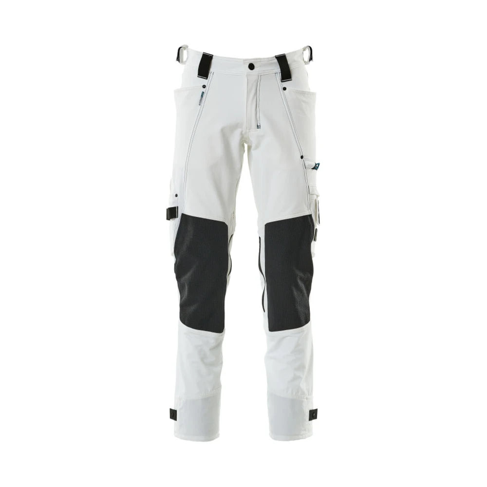 Mascot 17079-311 Broek Met Kniezakken Wit